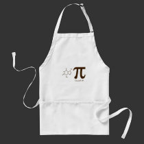 Chocolate Pi Day Apron aprons