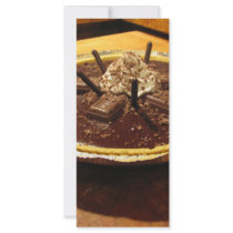 Chocolate Pocky Pie rack cards