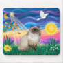 Chocolate Point Himalayan Cat  - Twilight Mouse Mat