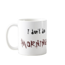 Chocolate Point SIAMESE- I don't do, MORNINGS! mugs by tyslilgrl Chocolate Point SIAMESE- I don't do, MORNINGS! mugs