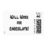 Chocolate Postage Stamps