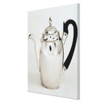 Chocolate pot, Leningrad, 1804 Gallery Wrapped Canvas