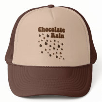 Chocolate Rain Inundation Mesh Hat