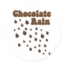 Chocolate Rain Inundation Stickers