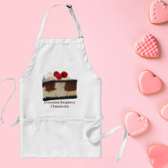 Chocolate Raspberry Cheesecake apron