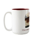 Chocolate Raspberry Cheesecake mug