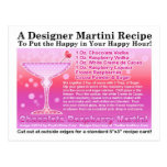 Chocolate Raspberry Martini RecipePostcard
