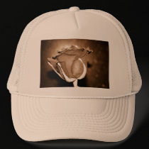 Chocolate Rose hats by GingerBarritt Chocolate Rose hats