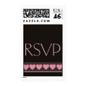 Chocolate RSVP Postage postage