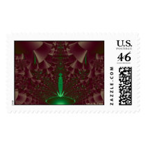 Chocolate Ruffles With Mint Center postage