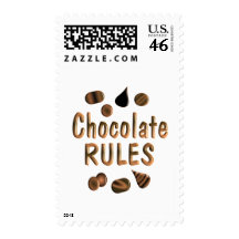 Chocolate Rules Postage