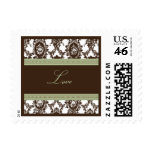 Chocolate & Sage Fancy Love-Small Postage