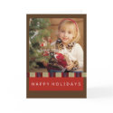 Chocolate Season Quilt Photo Card by KrispysKingdom Chocolate Season Quilt Photo Card