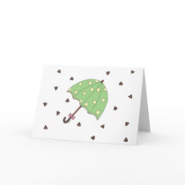 Chocolate Showers II Card