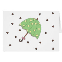 Chocolate Showers II Card