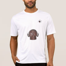 Chocolate Skull with Horns 2 n Spider! T-shirts