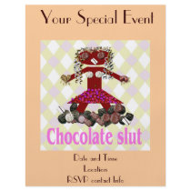 Chocolate Slut flyers by orsobear Chocolate Slut flyers