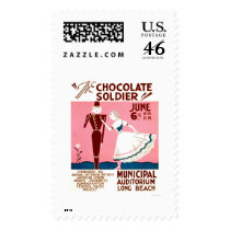 Chocolate Soldier Play 1936 WPA Stamp