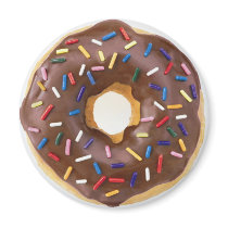 Chocolate Sprinkles Doughnut Magnets