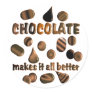 Chocolate Stickers