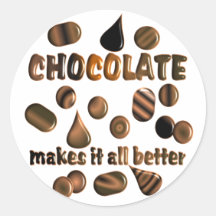 Chocolate Stickers