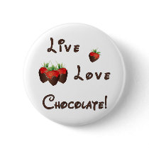 Chocolate Strawberry Button