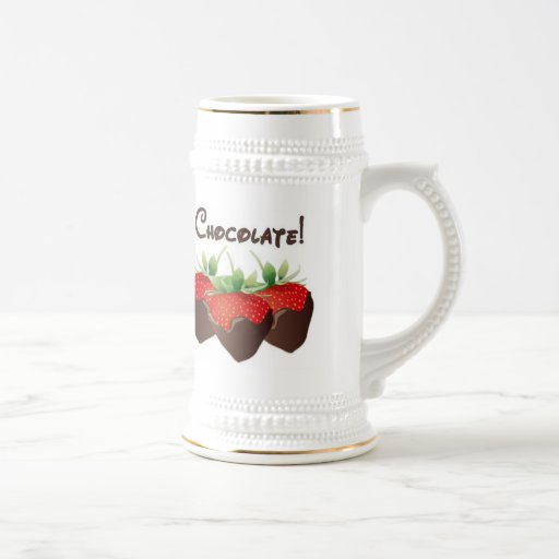 Chocolate Strawberry Coffee Mug