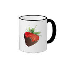 Chocolate Strawberry Coffee Mug