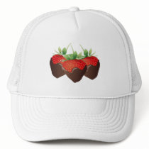 Chocolate Strawberry Trucker Hat
