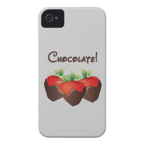 Chocolate Strawberry iPhone 4 Cover