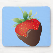 Chocolate Strawberry Mouse Pad