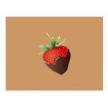 Chocolate Strawberry Post Card