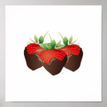Chocolate Strawberry Posters