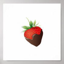 Chocolate Strawberry Print