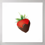 Chocolate Strawberry Print