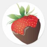 Chocolate Strawberry Sticker