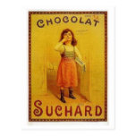 Chocolate Suchard Vintage Ad Post Cards