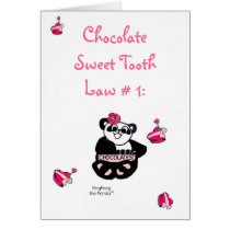 CHOCOLATE SWEET TOOTH LAW CARDS