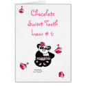 CHOCOLATE SWEET TOOTH LAW cards