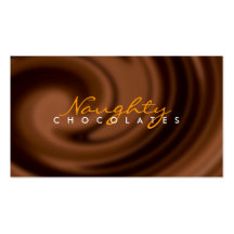 Chocolate Swirl Business Card