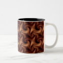 Chocolate Swirls mugs by CrazyCups Chocolate Swirls mugs