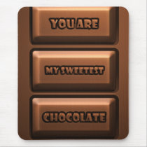 Chocolate Tablet Mouse Pad