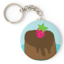 Chocolate Tart Keychain