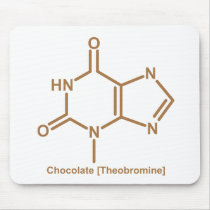 Chocolate theobromine mousepads