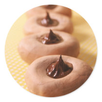 Chocolate Thumbprint Cookies stickers