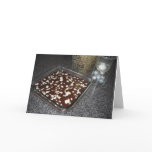Chocolate Toffee Squares Card