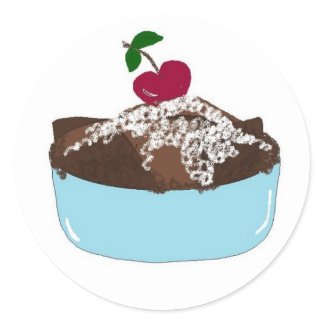 Chocolate Trifle sticker