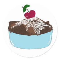 Chocolate Trifle stickers by seashell2 Chocolate Trifle stickers