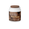 Chocolate Truffle Candy Jar