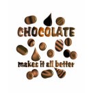 kids_basic_dark_tshirt - Chocolate lovers know that Chocolate Makes It All Better. If you love chocolate, you'll enjoy this cute design with the chocolate candy. kids_basic_dark_tshirt - Chocolate lovers know that Chocolate Makes It All Better. If you love chocolate, you'll enjoy this cute design with the chocolate candy.